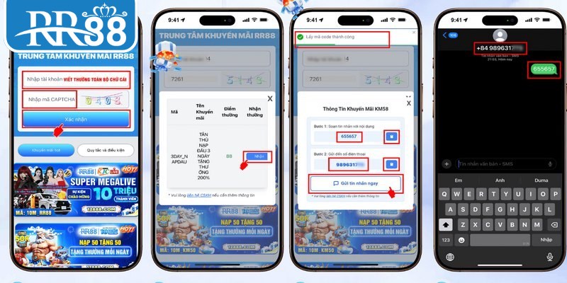 Những bước để hội viên nhận bonus nạp nhanh chóng